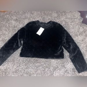 Cropped sweatshirt
